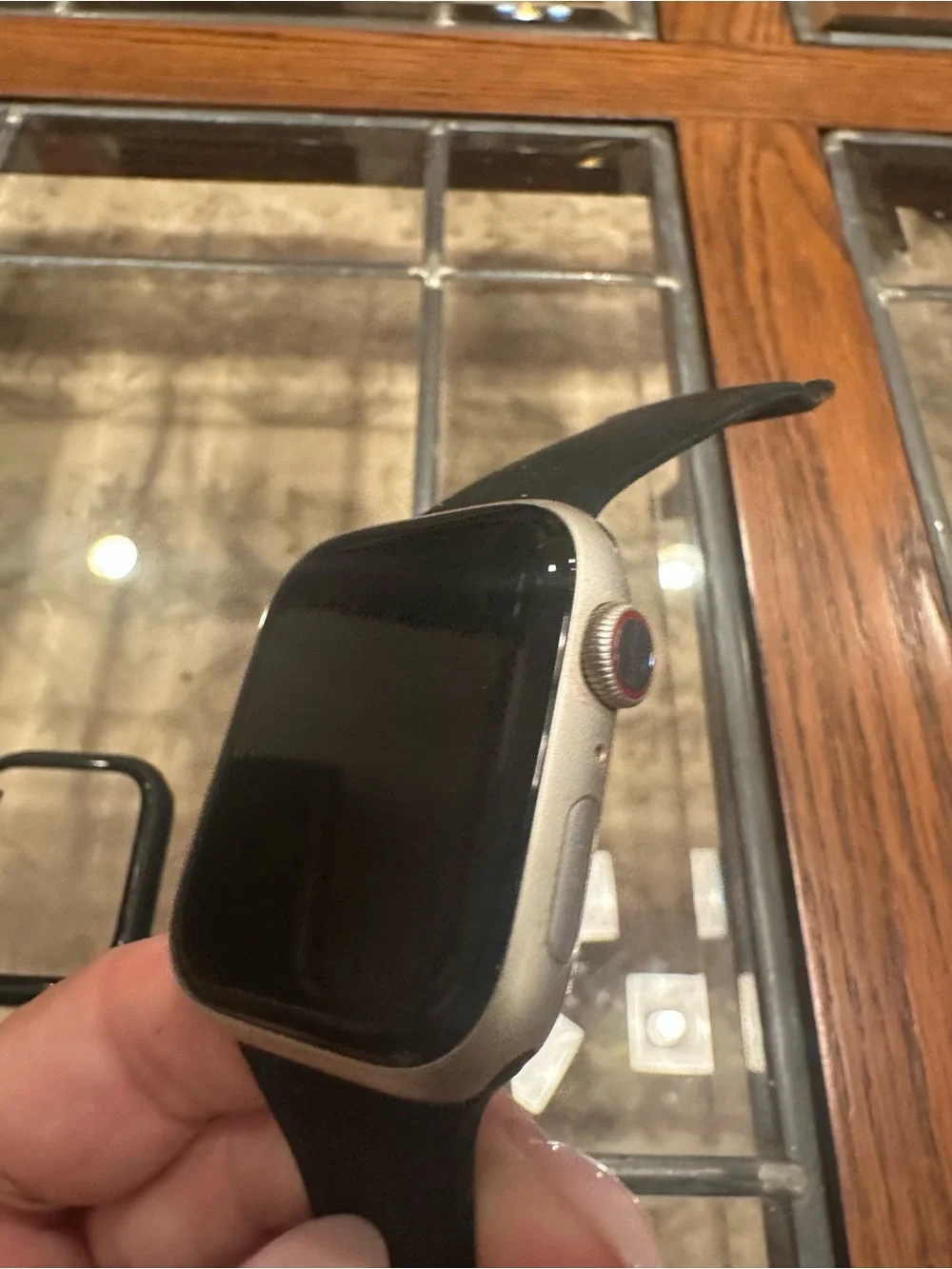 Apple Smartwatch series 7 with Silicone Band